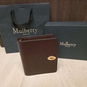 Mulberry Oxblood Postmans Lock Agenda